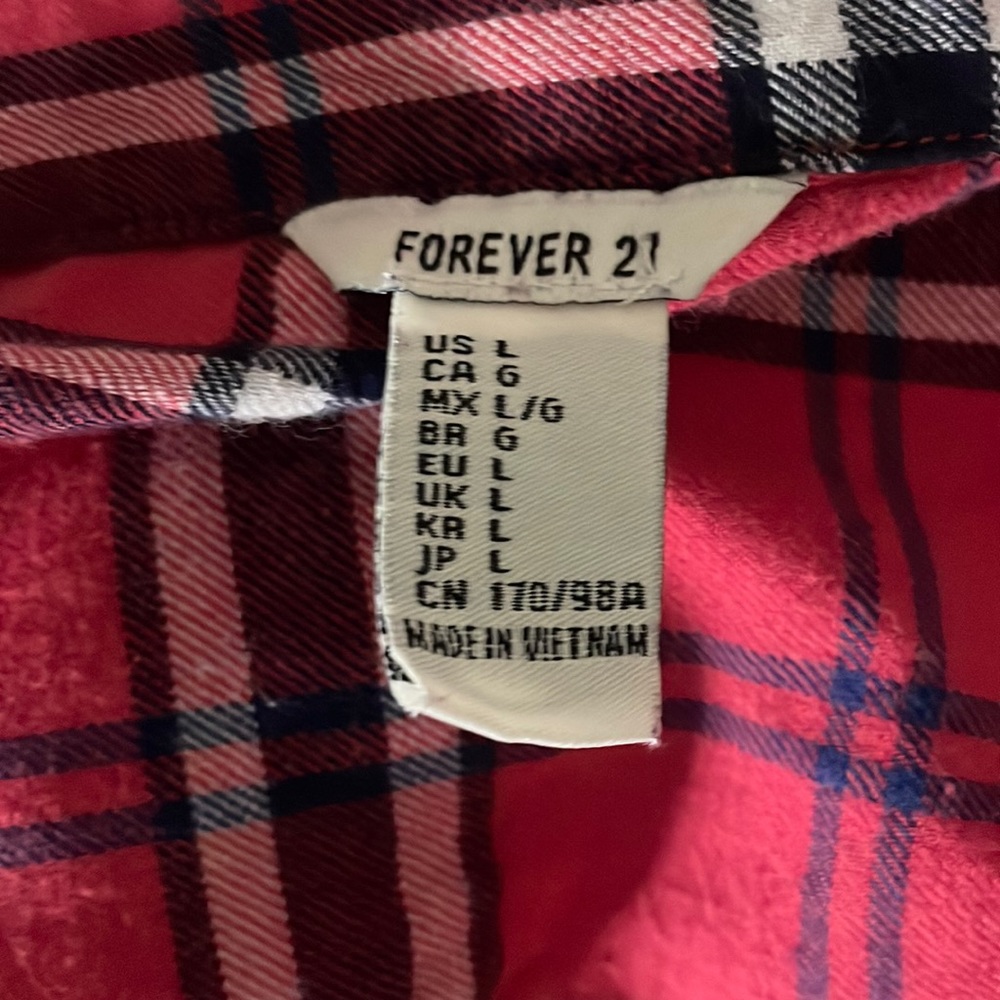Flannel shirt